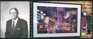 BCAC | CONTRIBUTED PEOPLE’S CHOICE: Jeffrey A. Jakub's watercolor of a wet Times Square titled "Kaleidoscopic" takes the inaugural Dr. William E. Kidd People's Choice Award in the Beaufort County Arts Council's 49th-annual juried Fine Arts Show. The award, sponsored by Hester Anne Kidd and her family in honor of her husband, is chosen by ballots cast by visitors to the exhibit. 