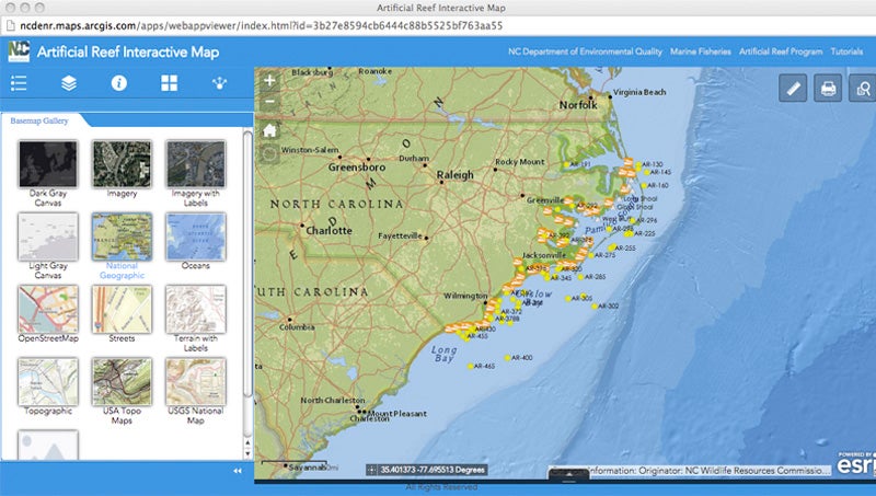 The NC Artificial Reef Program and the New AR Guide