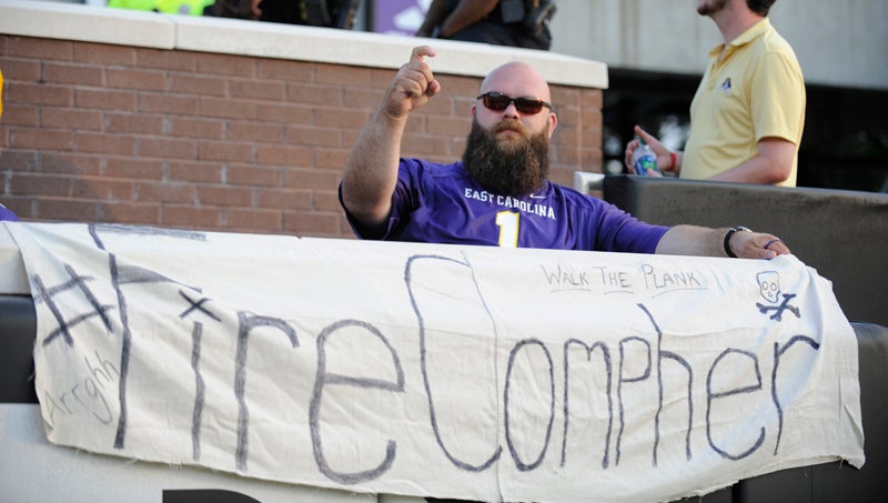 ECU Student Section: The Boneyard