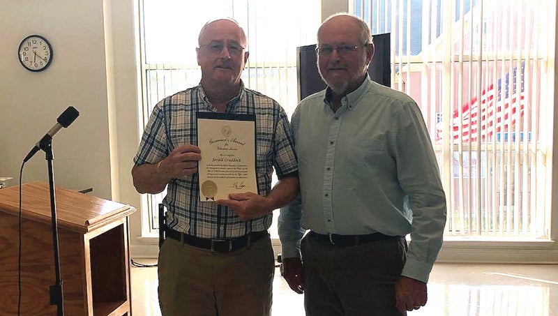 Hyde resident receives the Governor s Award for Volunteer Service