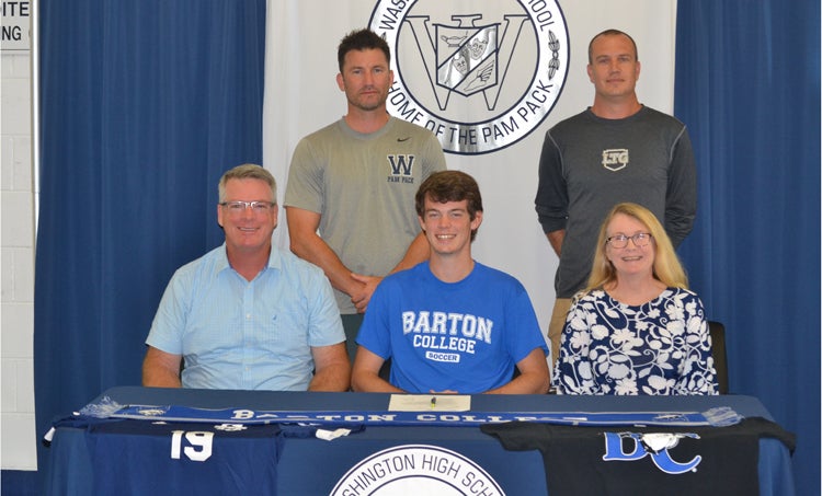 Pam Pack soccer senior signs with Barton College - Washington Daily ...