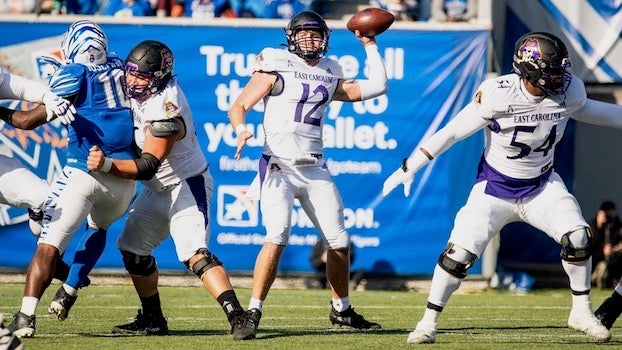 Holton Ahlers stayed in Greenville to bring ECU football back