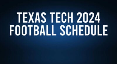 Texas Tech 2024 Football Schedule, Record, Results