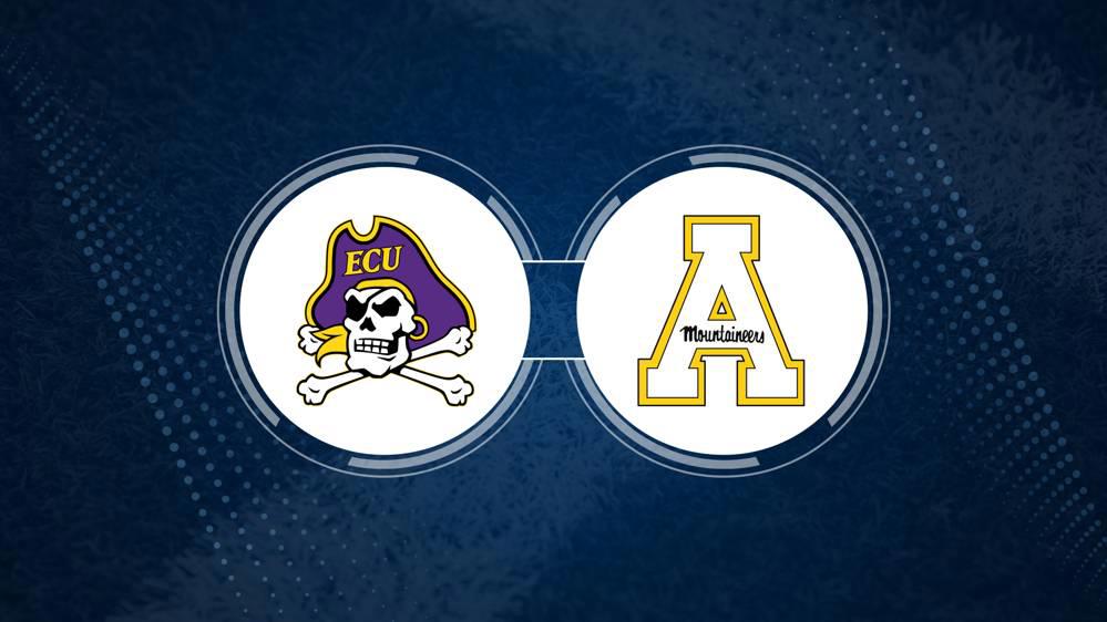 East Carolina vs. Appalachian State: Odds, spread, and over/under - Sept. 14