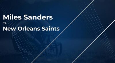 Miles Sanders and the Panthers vs. the Saints: Week 1 Stats, Matchup, Game Info