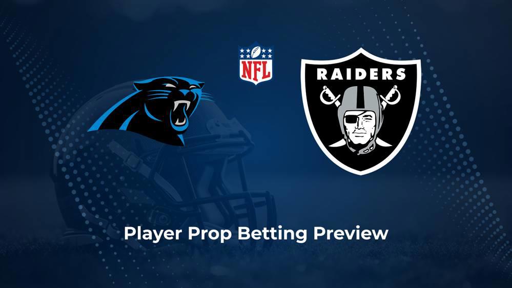 Panthers vs. Raiders Player Props & Odds – Week 3