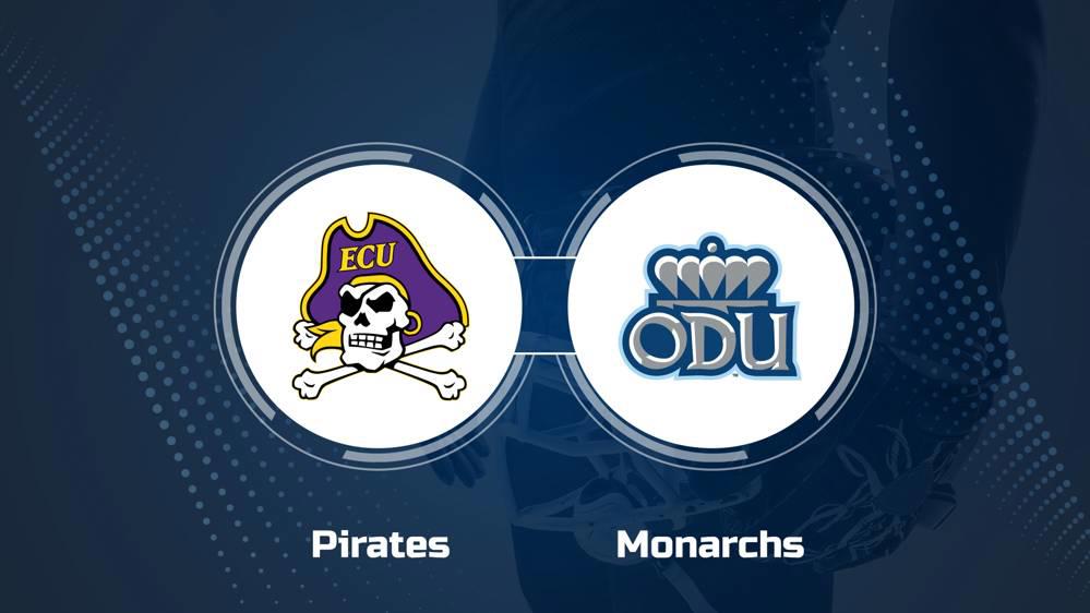 Where to Watch East Carolina vs. Old Dominion on TV or Streaming Live - Sept. 7