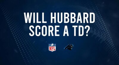 Will Chuba Hubbard Score a Touchdown Against the Chargers in Week 2?