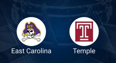 Best Bets, Predictions & Odds for the Temple vs. East Carolina Game – Saturday, Oct. 26