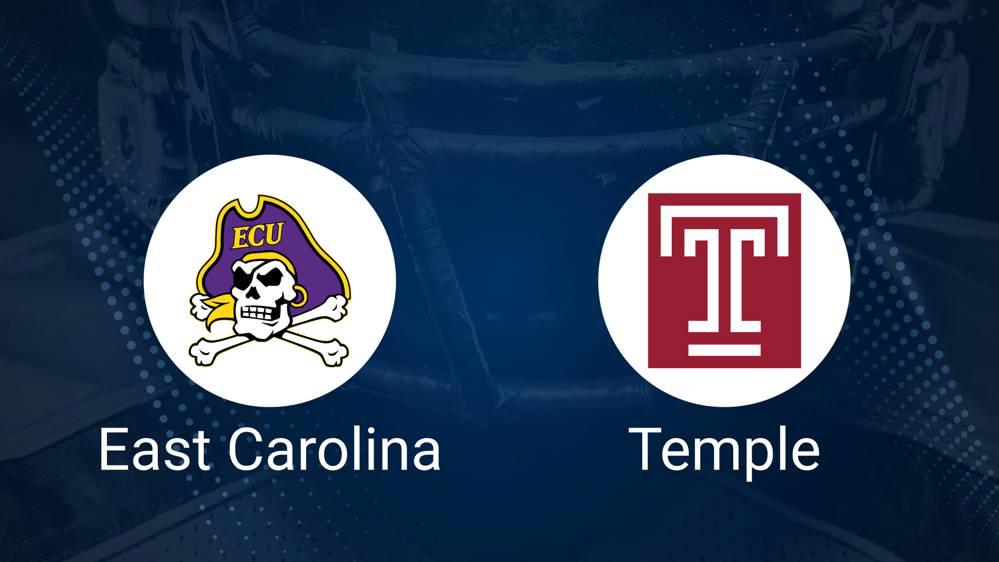 Best Bets, Predictions & Odds for the Temple vs. East Carolina Game – Saturday, Oct. 26