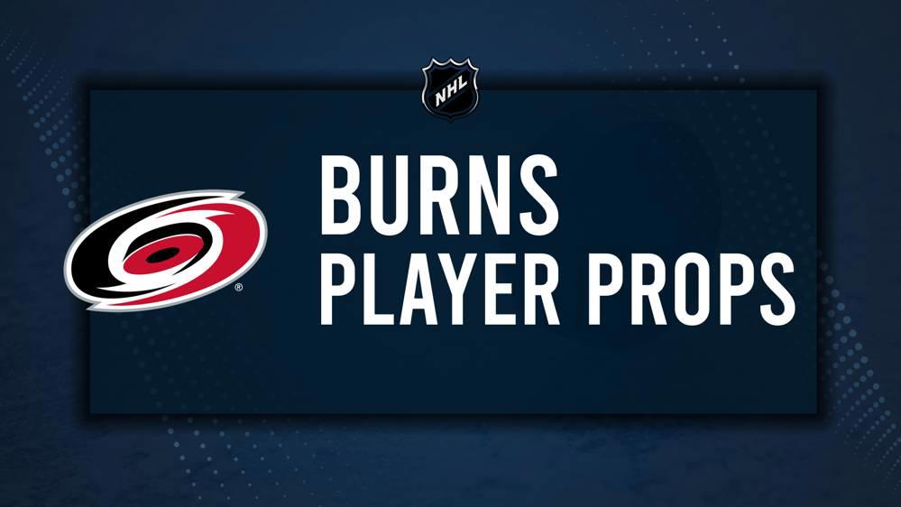 Brent Burns Player Prop Bets for the Hurricanes vs. Penguins Game - October 18