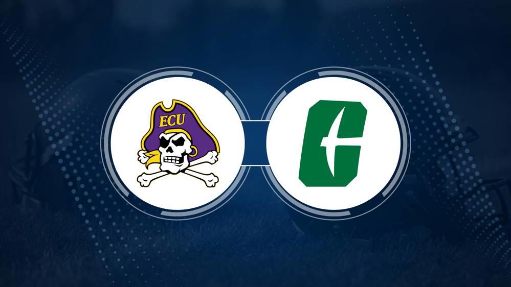 East Carolina vs. Charlotte: Odds, spread, and over/under - Oct. 5