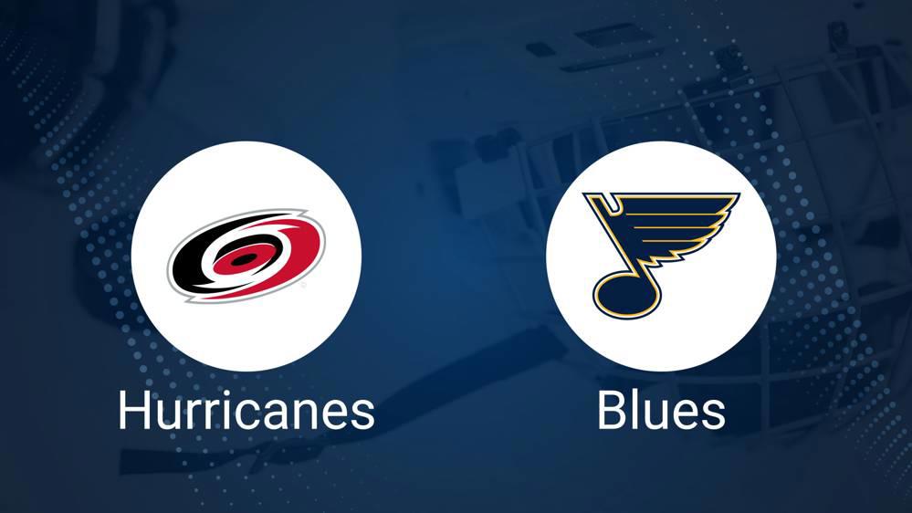 How to Pick the Hurricanes vs. Blues Game with Odds, Spread, Betting Line and Stats – October 19