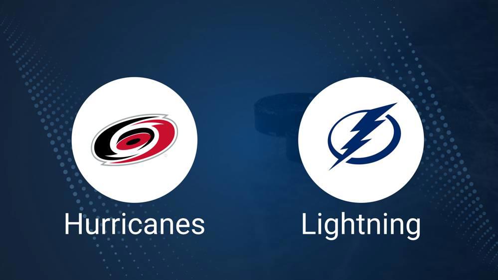 How to Pick the Hurricanes vs. Lightning Game with Odds, Spread, Betting Line and Stats – October 11