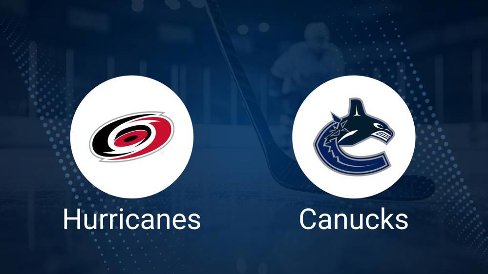 Hurricanes vs. Canucks Injury Report Today - October 28