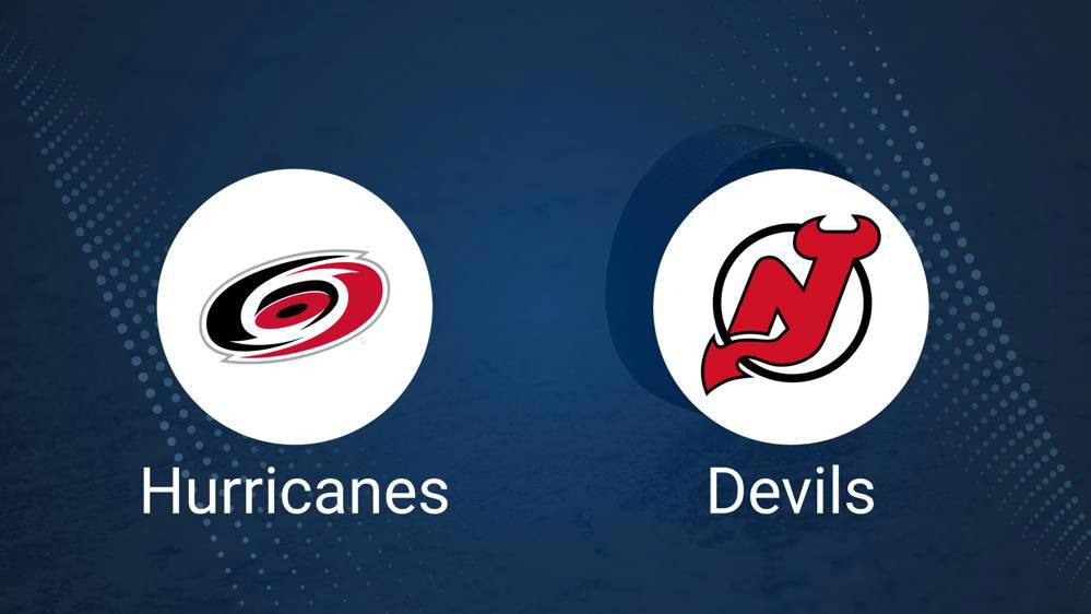 Hurricanes vs. Devils Injury Report Today - October 15