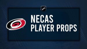 Martin Necas Player Prop Bets for the Hurricanes vs. Bruins Game - October 31