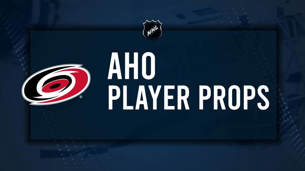 Sebastian Aho Player Prop Bets for the Hurricanes vs. Canucks Game - October 28