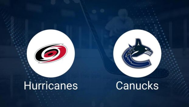 Where to Watch Carolina Hurricanes vs. Vancouver Canucks on TV or Streaming Live - October 28