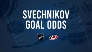 Will Andrei Svechnikov Score a Goal Against the Blues on October 19?