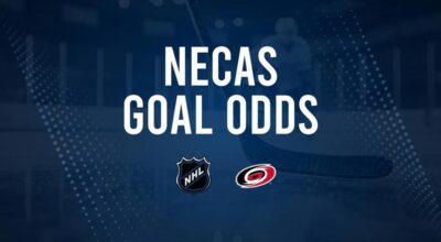 Will Martin Necas Score a Goal Against the Devils on October 15?