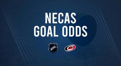 Will Martin Necas Score a Goal Against the Lightning on October 11?