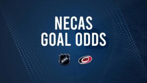 Will Martin Necas Score a Goal Against the Penguins on October 18?