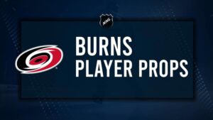 Brent Burns Player Prop Bets for the Hurricanes vs. Capitals Game - November 3