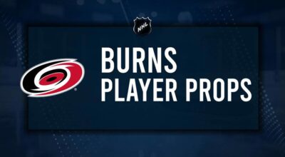 Brent Burns Player Prop Bets for the Hurricanes vs. Devils Game - November 21