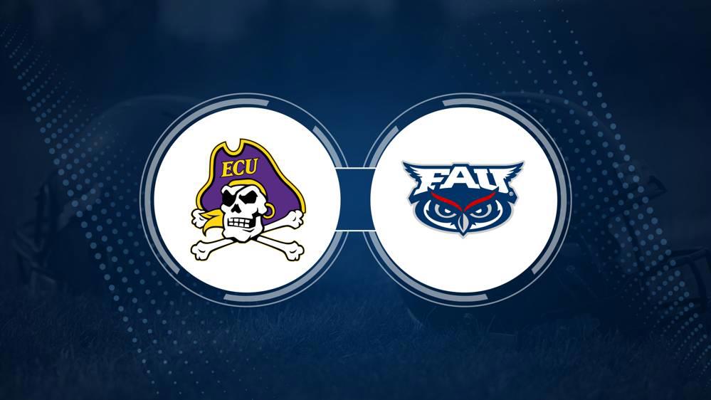 East Carolina vs. Florida Atlantic: Odds, spread, and over/under - Nov. 7