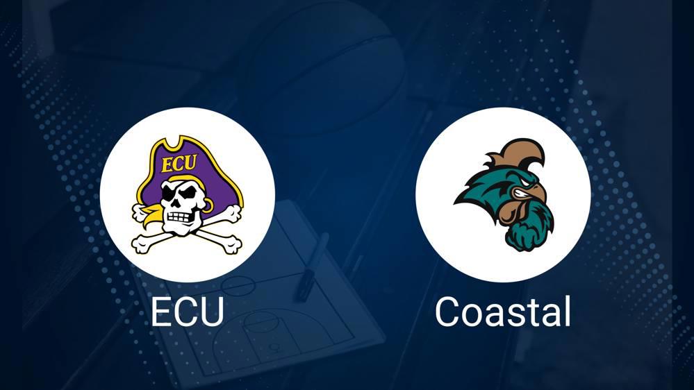 How to Watch East Carolina vs. Coastal Carolina on TV or Live Stream - November 9