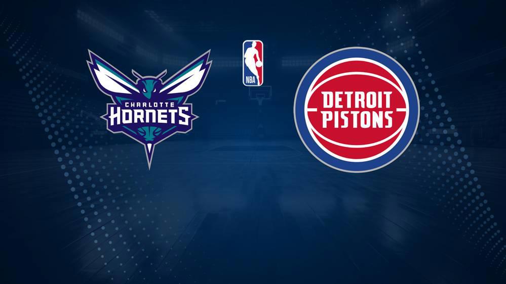 How to Watch the Pistons vs. Hornets Game: Streaming & TV Channel Info for November 6