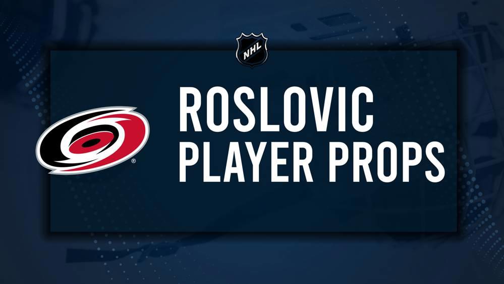 Jack Roslovic Player Prop Bets for the Hurricanes vs. Panthers Game - November 29