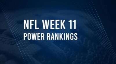 Lions, Bills, Week 11 NFL Power Rankings