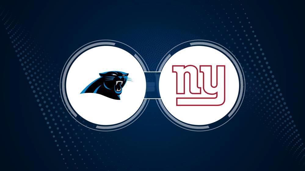 Panthers vs. Giants Same Game Parlay Picks – NFL Week 10