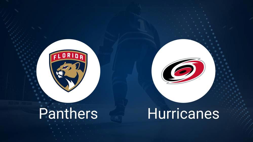 Panthers vs. Hurricanes Injury Report Today - November 30