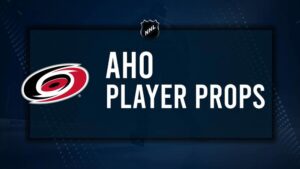 Sebastian Aho Player Prop Bets for the Hurricanes vs. Blues Game - November 17