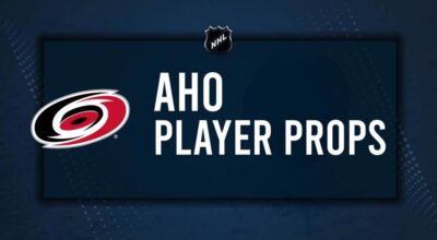 Sebastian Aho Player Prop Bets for the Hurricanes vs. Capitals Game - November 3