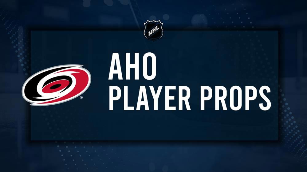 Sebastian Aho Player Prop Bets for the Hurricanes vs. Devils Game - November 21