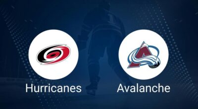 Where to Watch Carolina Hurricanes vs. Colorado Avalanche on TV or Streaming Live - November 9