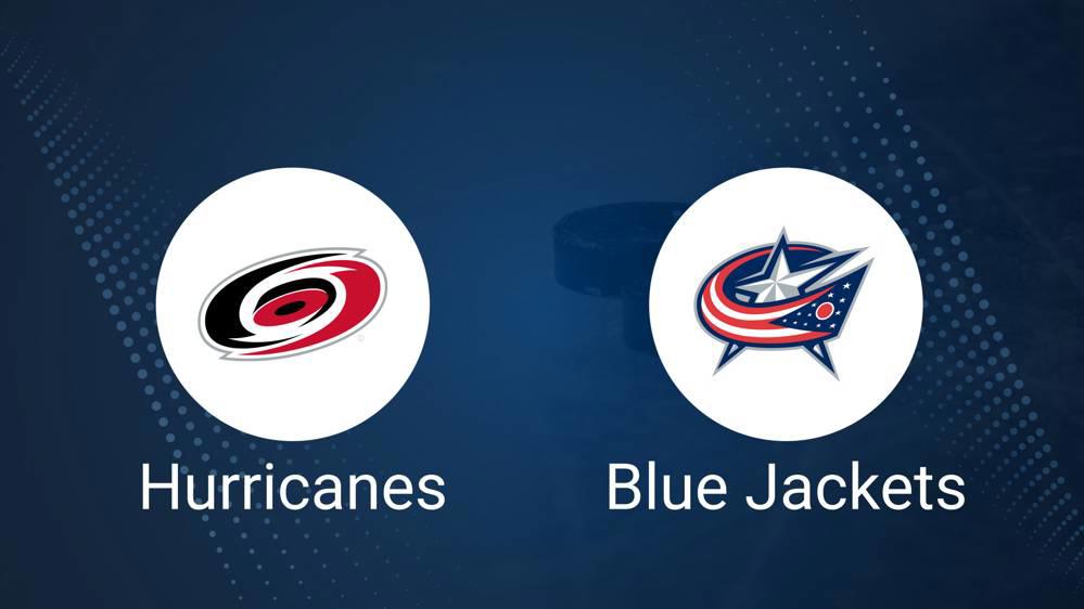 Where to Watch Carolina Hurricanes vs. Columbus Blue Jackets on TV or Streaming Live - November 23