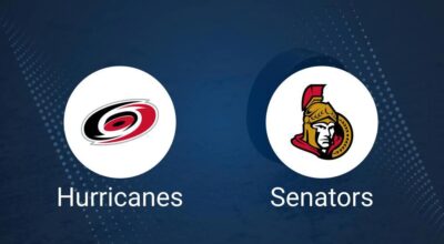 Where to Watch Carolina Hurricanes vs. Ottawa Senators on TV or Streaming Live - November 16