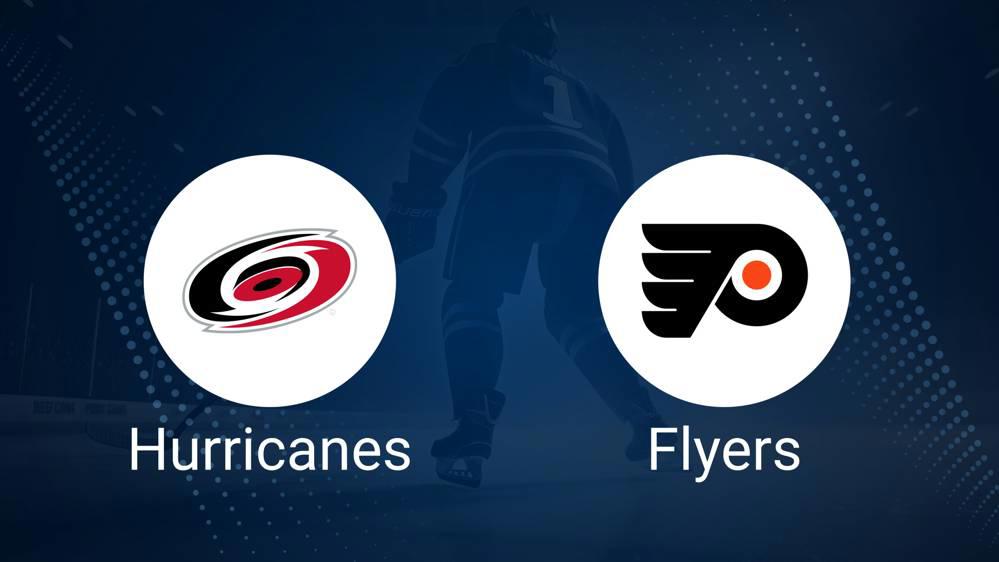 Where to Watch Carolina Hurricanes vs. Philadelphia Flyers on TV or Streaming Live - November 20