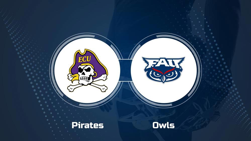 Where to Watch East Carolina vs. Florida Atlantic on TV or Streaming Live - Nov. 7