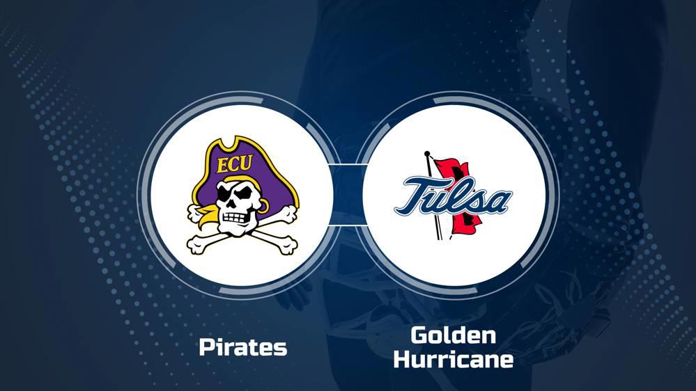 Where to Watch East Carolina vs. Tulsa on TV or Streaming Live - Nov. 14