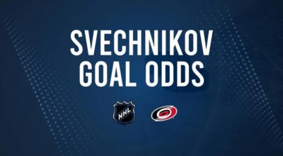 Will Andrei Svechnikov Score a Goal Against the Avalanche on November 9?