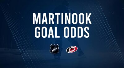 Will Jordan Martinook Score a Goal Against the Blue Jackets on November 23?