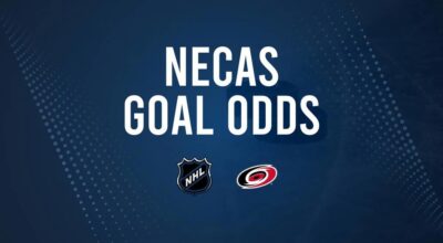 Will Martin Necas Score a Goal Against the Avalanche on November 9?