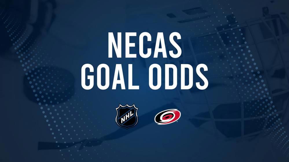 Will Martin Necas Score a Goal Against the Devils on November 21?