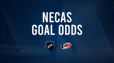 Will Martin Necas Score a Goal Against the Penguins on November 7?